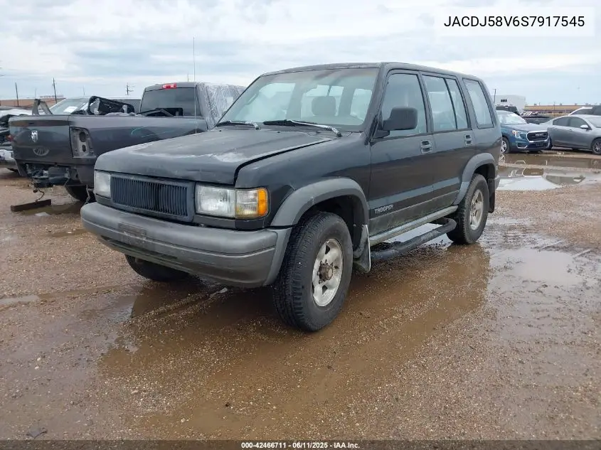1995 Isuzu Trooper S VIN: JACDJ58V6S7917545 Lot: 42466711