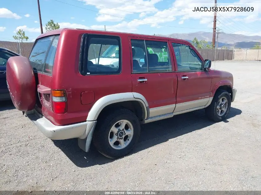 1999 Isuzu Trooper S VIN: JACDJ58X5X7928609 Lot: 42098158