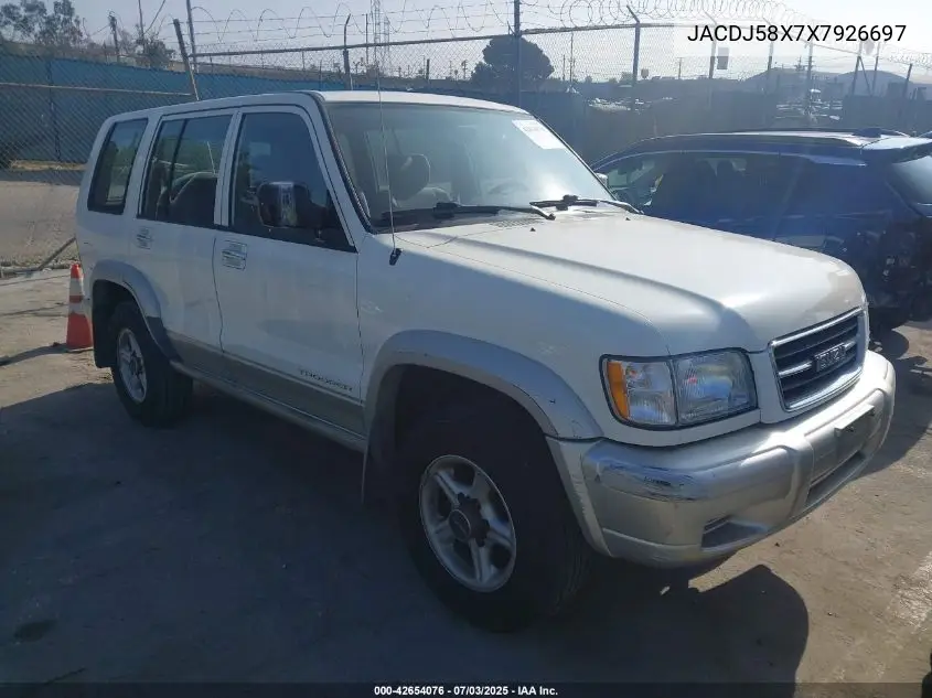 1999 Isuzu Trooper S VIN: JACDJ58X7X7926697 Lot: 42654076