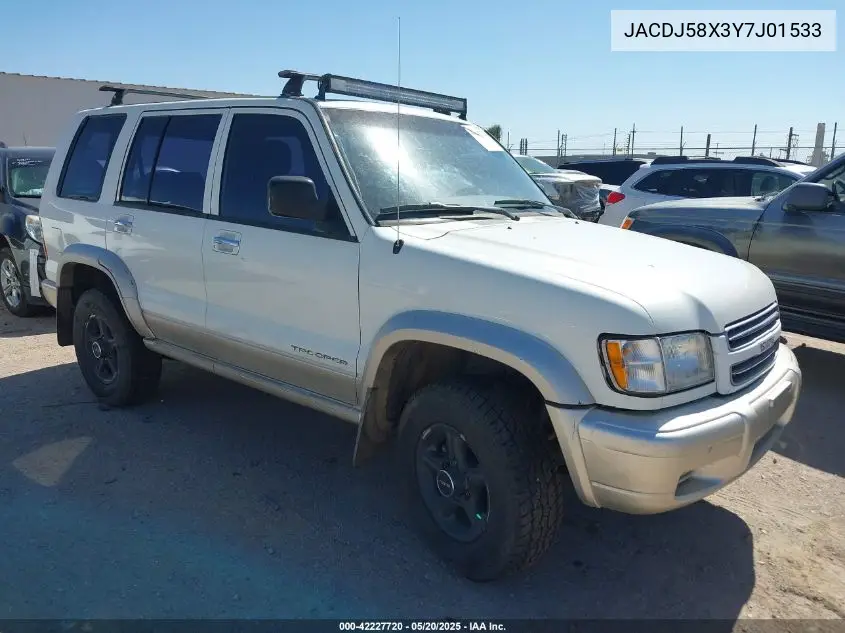 2000 Isuzu Trooper Limited/Ls/S VIN: JACDJ58X3Y7J01533 Lot: 42227720