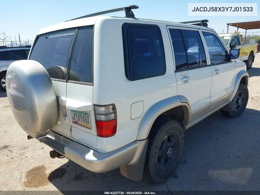 2000 Isuzu Trooper Limited/Ls/S VIN: JACDJ58X3Y7J01533 Lot: 42227720