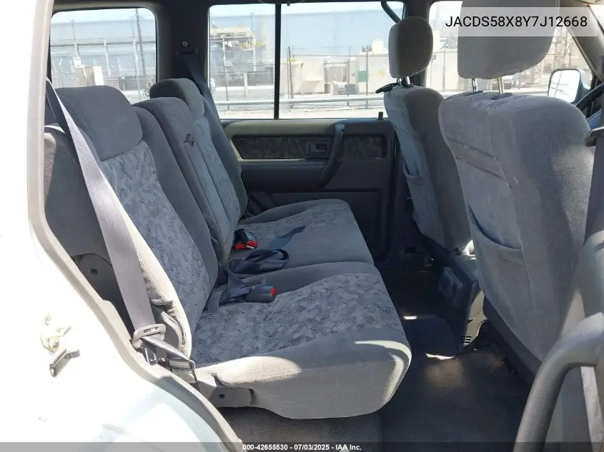2000 Isuzu Trooper Limited/Ls/S VIN: JACDS58X8Y7J12668 Lot: 42655530