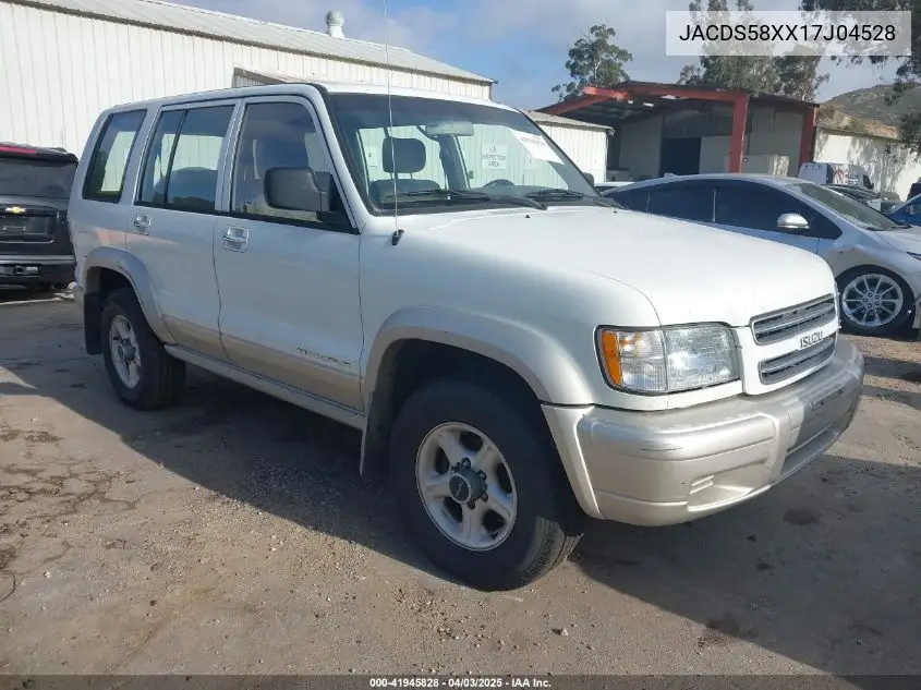 2001 Isuzu Trooper Limited/Ls/S VIN: JACDS58XX17J04528 Lot: 41945828