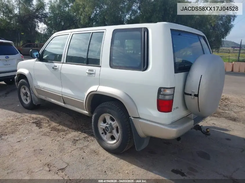 2001 Isuzu Trooper Limited/Ls/S VIN: JACDS58XX17J04528 Lot: 41945828