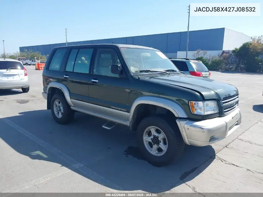 2002 Isuzu Trooper Limited/Ls/S VIN: JACDJ58X427J08532 Lot: 42228494