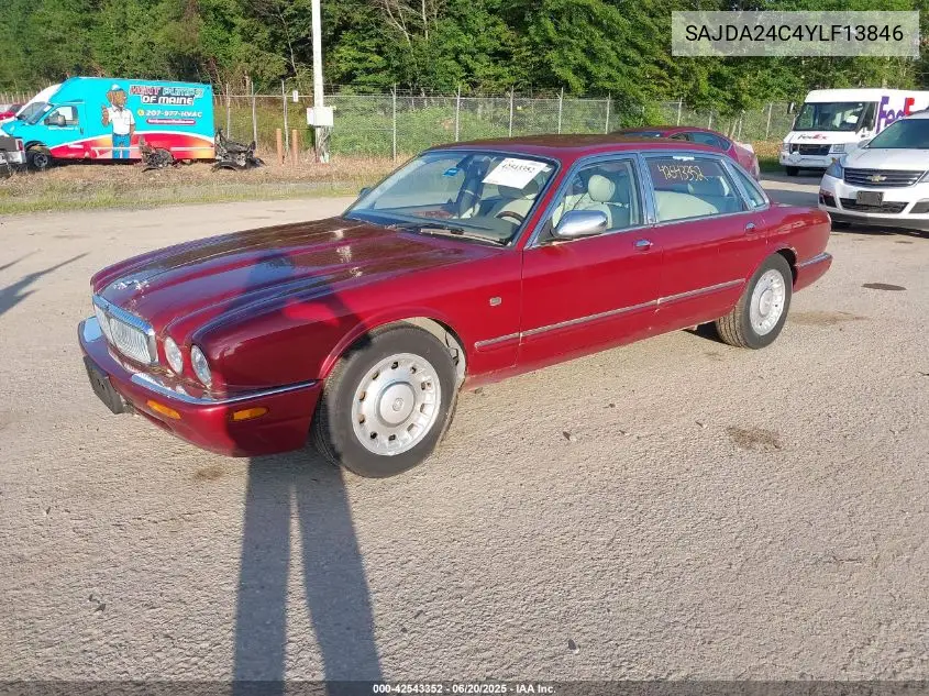 2000 Jaguar Xj8 Vanden Plas VIN: SAJDA24C4YLF13846 Lot: 42543352