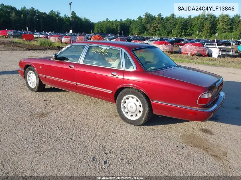 2000 Jaguar Xj8 Vanden Plas VIN: SAJDA24C4YLF13846 Lot: 42543352