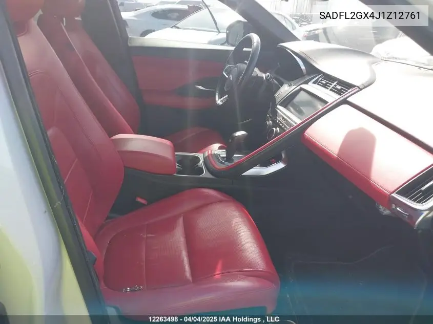 2018 Jaguar E-Pace R-Dynamic Se VIN: SADFL2GX4J1Z12761 Lot: 12263498