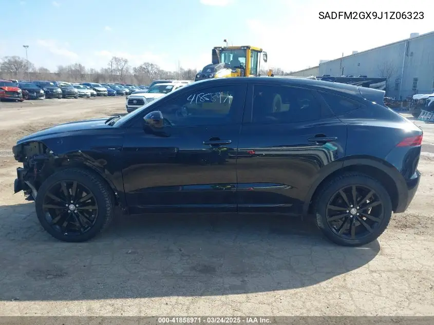 2018 Jaguar E-Pace R-Dynamic Hse VIN: SADFM2GX9J1Z06323 Lot: 41858971