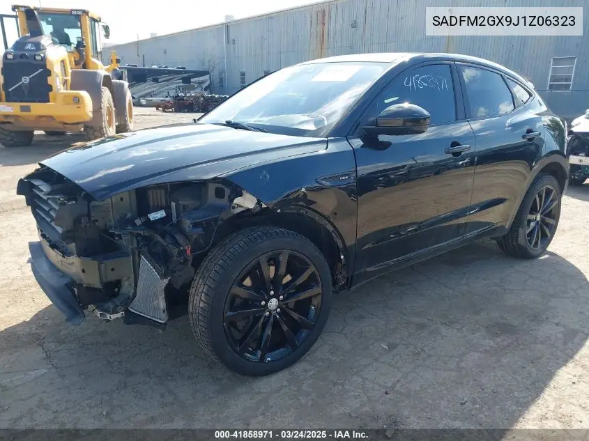 2018 Jaguar E-Pace R-Dynamic Hse VIN: SADFM2GX9J1Z06323 Lot: 41858971
