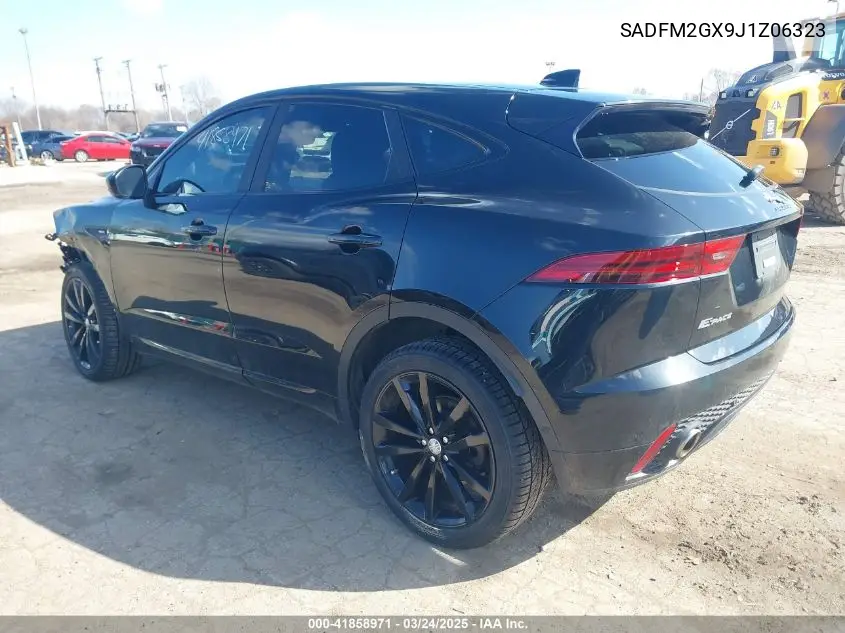 2018 Jaguar E-Pace R-Dynamic Hse VIN: SADFM2GX9J1Z06323 Lot: 41858971