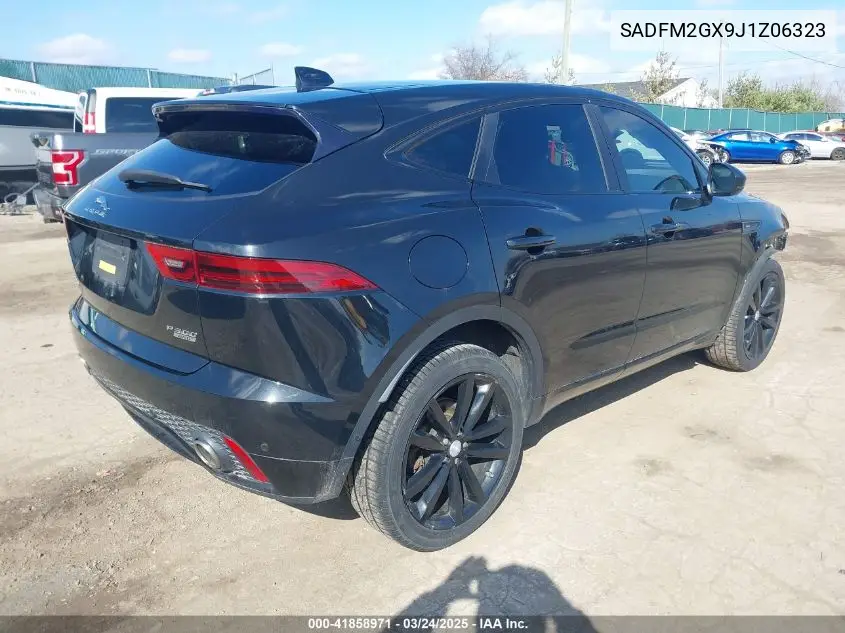 2018 Jaguar E-Pace R-Dynamic Hse VIN: SADFM2GX9J1Z06323 Lot: 41858971