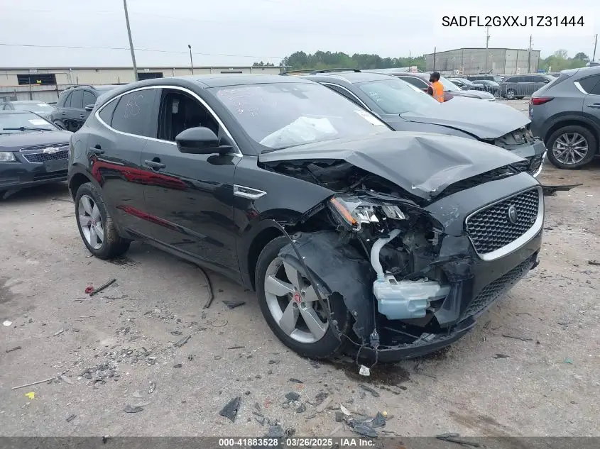 2018 Jaguar E-Pace R-Dynamic Se VIN: SADFL2GXXJ1Z31444 Lot: 41883528
