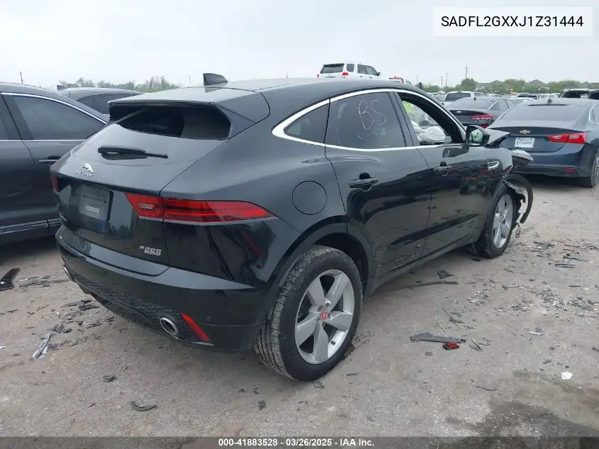 2018 Jaguar E-Pace R-Dynamic Se VIN: SADFL2GXXJ1Z31444 Lot: 41883528