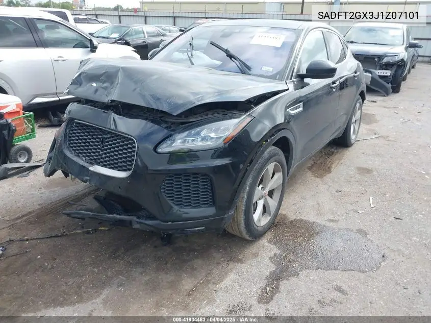 2018 Jaguar E-Pace R-Dynamic S VIN: SADFT2GX3J1Z07101 Lot: 41934483