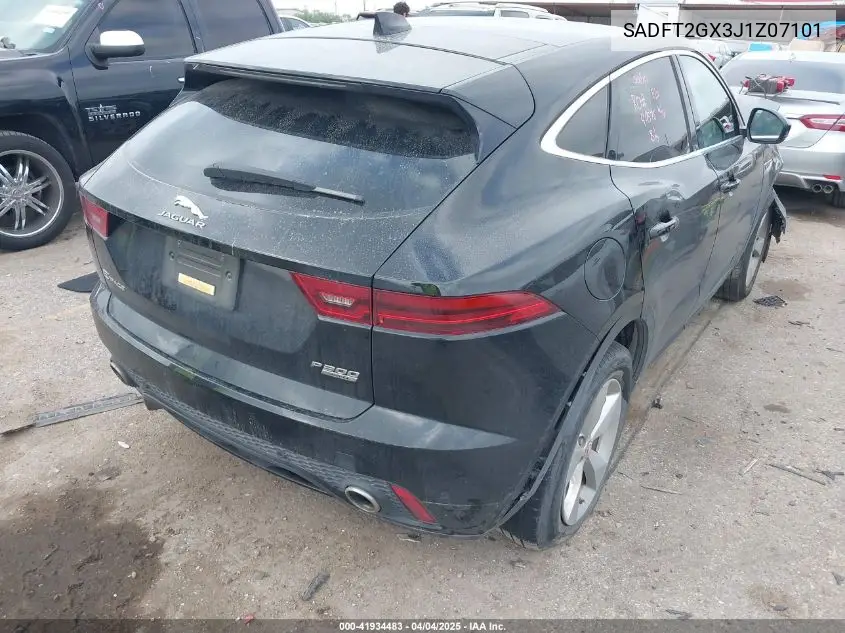 2018 Jaguar E-Pace R-Dynamic S VIN: SADFT2GX3J1Z07101 Lot: 41934483