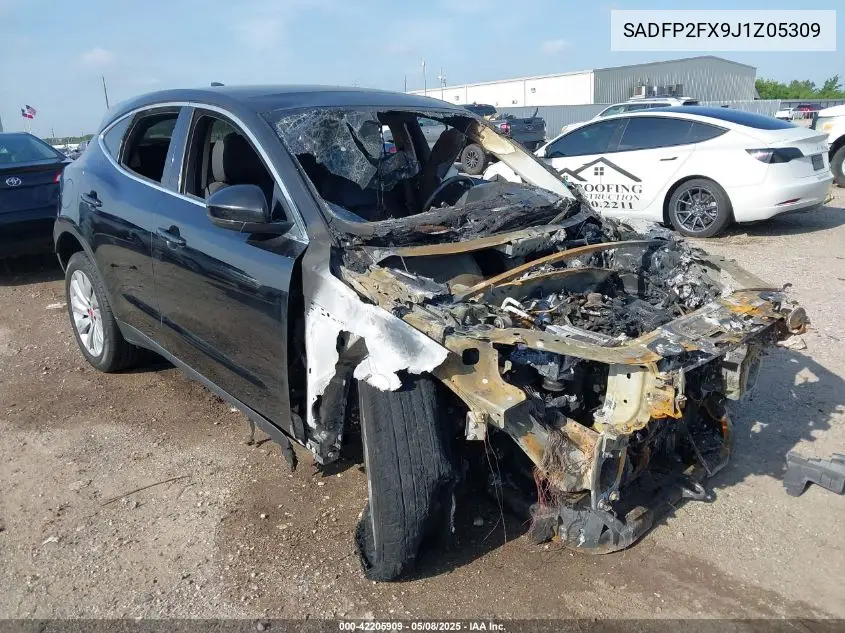 2018 Jaguar E-Pace Se VIN: SADFP2FX9J1Z05309 Lot: 42205909