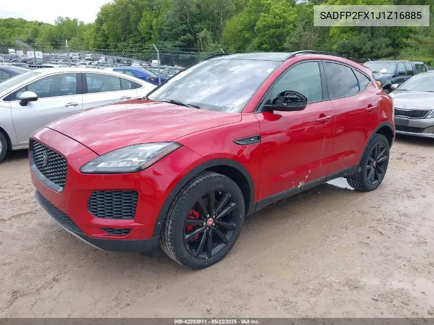 2018 Jaguar E-Pace Se VIN: SADFP2FX1J1Z16885 Lot: 42293911