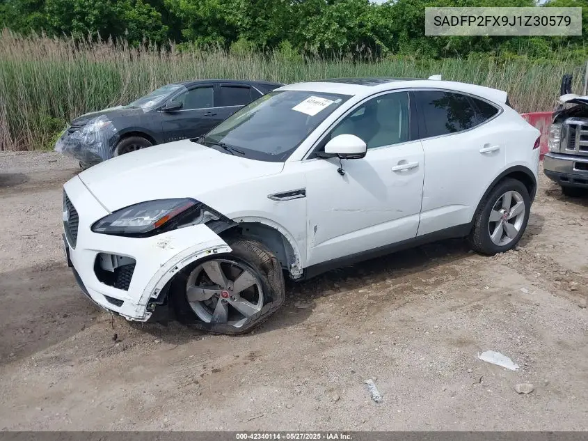 2018 Jaguar E-Pace Se VIN: SADFP2FX9J1Z30579 Lot: 42340114