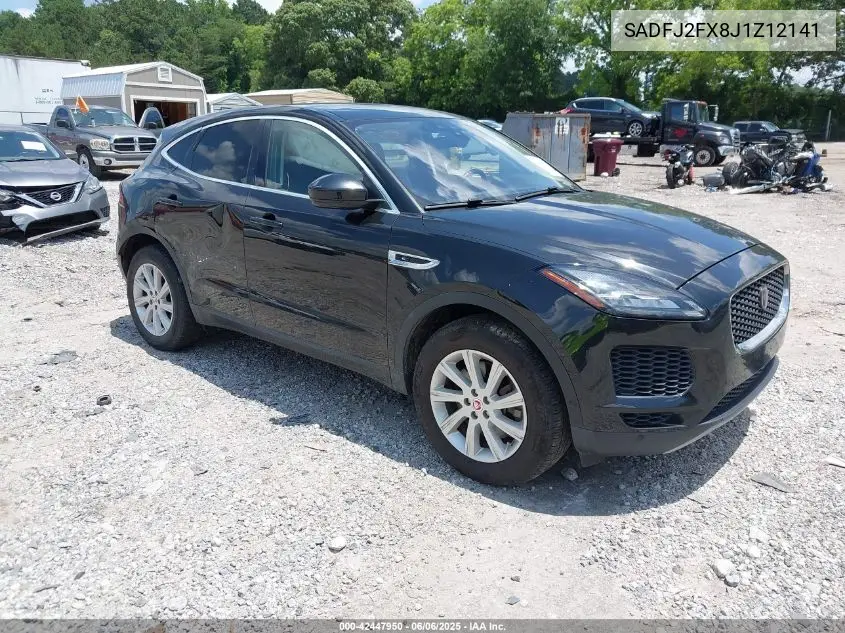 2018 Jaguar E-Pace R-Dynamic S/S VIN: SADFJ2FX8J1Z12141 Lot: 42447950