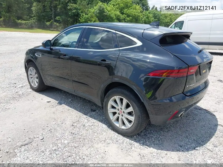 2018 Jaguar E-Pace R-Dynamic S/S VIN: SADFJ2FX8J1Z12141 Lot: 42447950