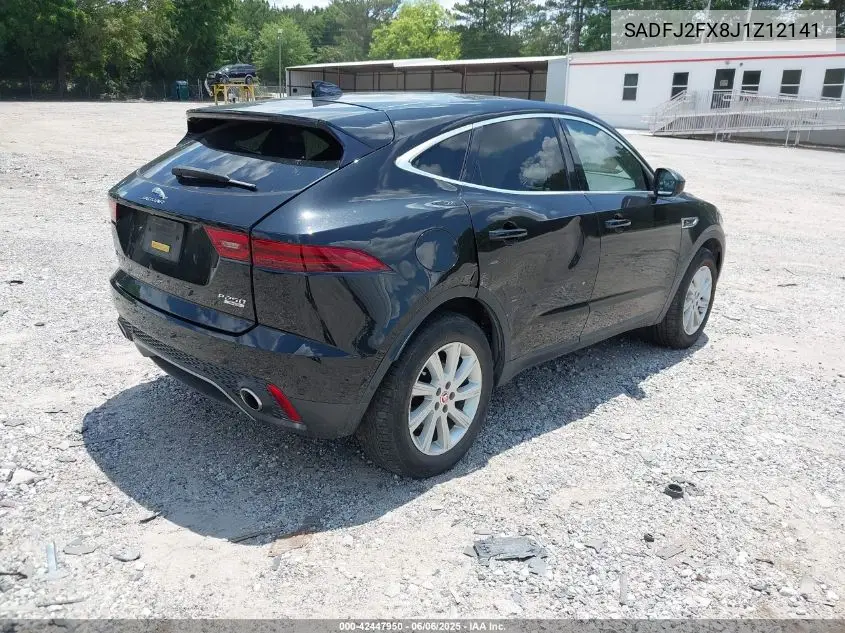 2018 Jaguar E-Pace R-Dynamic S/S VIN: SADFJ2FX8J1Z12141 Lot: 42447950