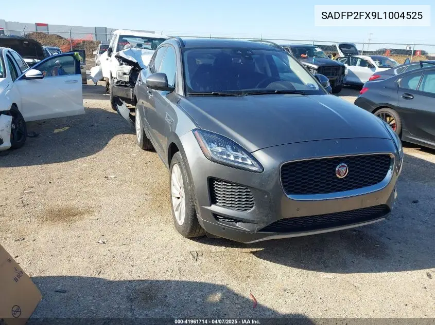 2020 Jaguar E-Pace Se P250 Awd Automatic VIN: SADFP2FX9L1004525 Lot: 41961714