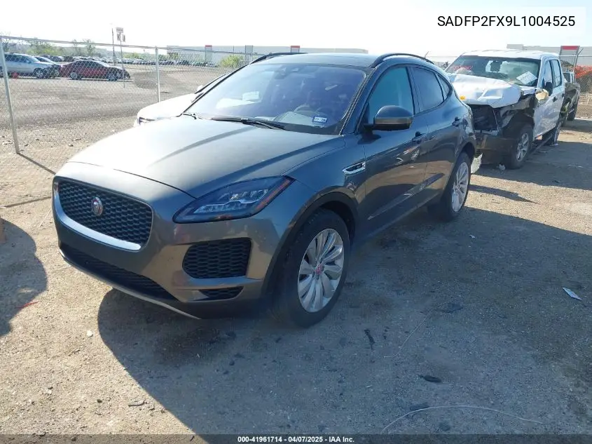2020 Jaguar E-Pace Se P250 Awd Automatic VIN: SADFP2FX9L1004525 Lot: 41961714