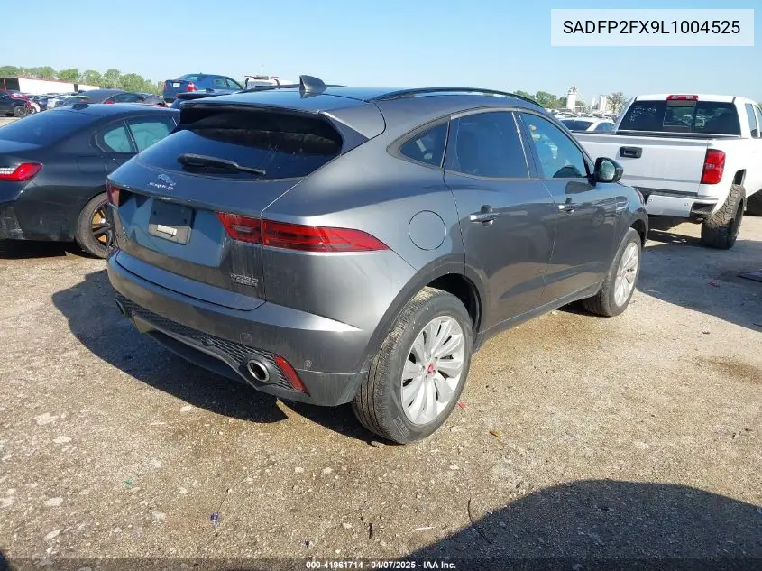 2020 Jaguar E-Pace Se P250 Awd Automatic VIN: SADFP2FX9L1004525 Lot: 41961714