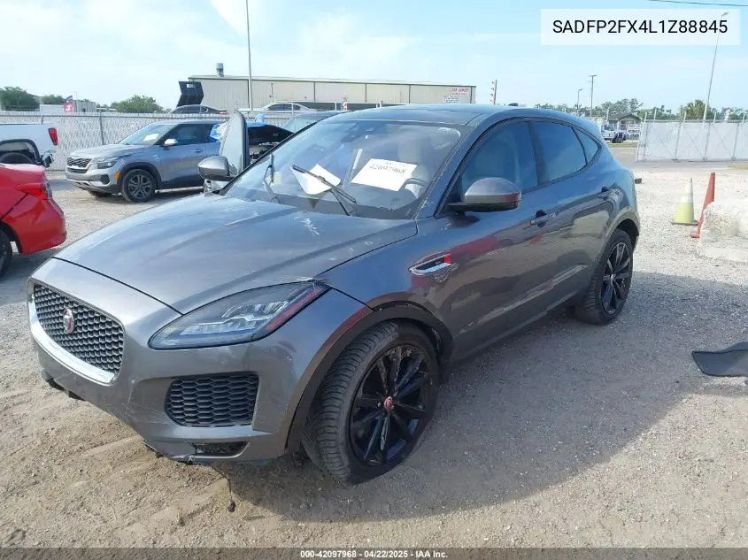 2020 Jaguar E-Pace Se P250 Awd Automatic VIN: SADFP2FX4L1Z88845 Lot: 42097968