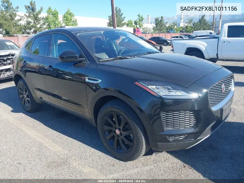 2020 Jaguar E-Pace P250 Awd Automatic VIN: SADFK2FX8L1011156 Lot: 42232201