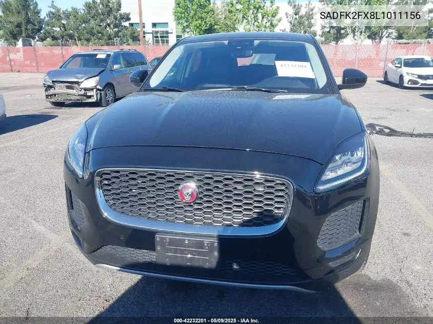 2020 Jaguar E-Pace P250 Awd Automatic VIN: SADFK2FX8L1011156 Lot: 42232201