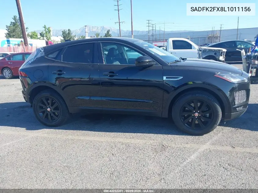 2020 Jaguar E-Pace P250 Awd Automatic VIN: SADFK2FX8L1011156 Lot: 42232201