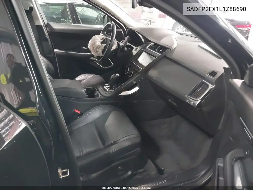 2020 Jaguar E-Pace Se P250 Awd Automatic VIN: SADFP2FX1L1Z88690 Lot: 42273160