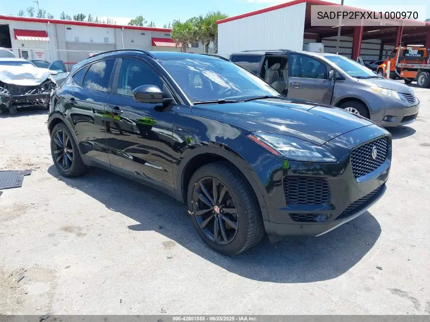 2020 Jaguar E-Pace Se P250 Awd Automatic VIN: SADFP2FXXL1000970 Lot: 42601558