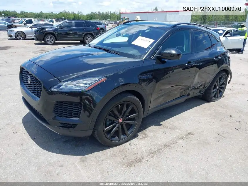 2020 Jaguar E-Pace Se P250 Awd Automatic VIN: SADFP2FXXL1000970 Lot: 42601558