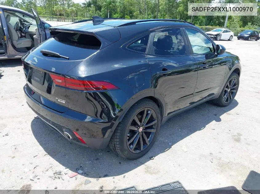 2020 Jaguar E-Pace Se P250 Awd Automatic VIN: SADFP2FXXL1000970 Lot: 42601558