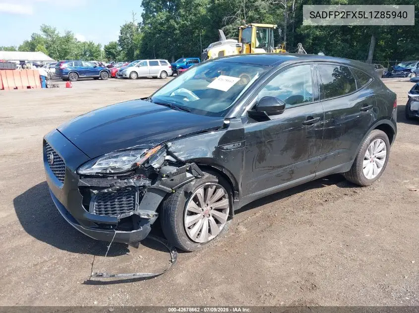 2020 Jaguar E-Pace Se P250 Awd Automatic VIN: SADFP2FX5L1Z85940 Lot: 42678662