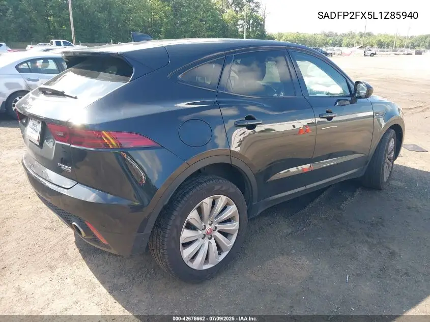 2020 Jaguar E-Pace Se P250 Awd Automatic VIN: SADFP2FX5L1Z85940 Lot: 42678662