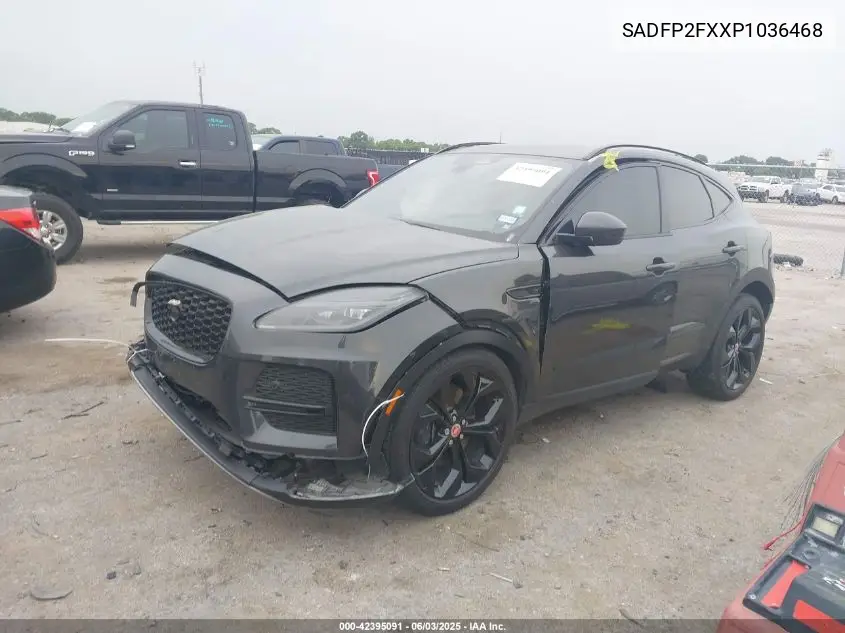 2023 Jaguar E-Pace Se P250 Awd Automatic VIN: SADFP2FXXP1036468 Lot: 42395091