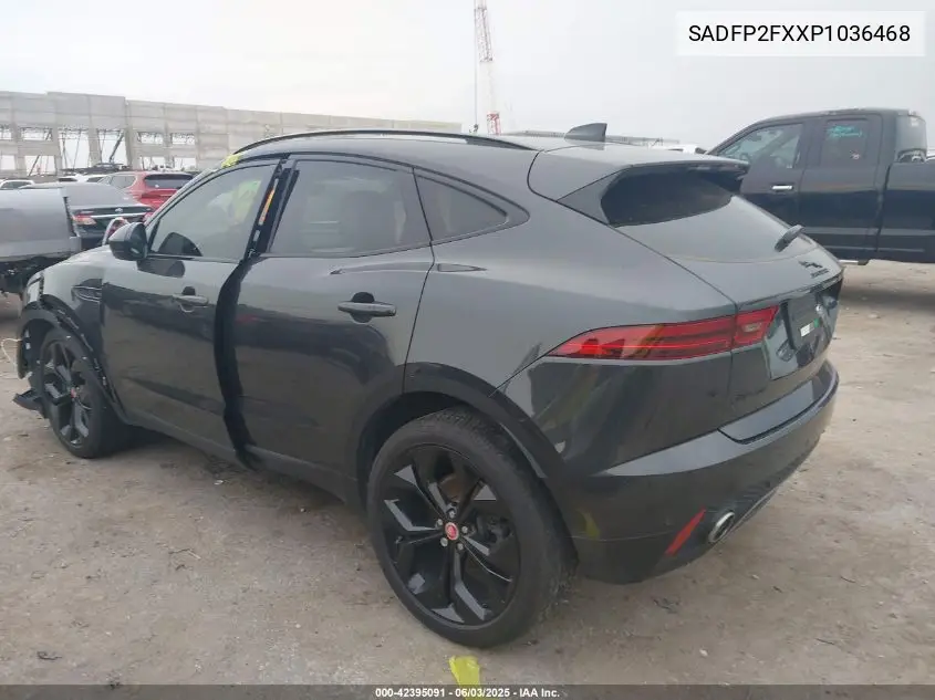 2023 Jaguar E-Pace Se P250 Awd Automatic VIN: SADFP2FXXP1036468 Lot: 42395091