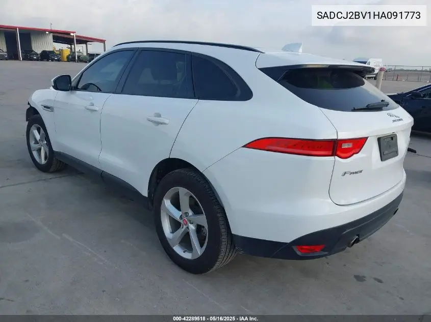 2017 Jaguar F-Pace 35T Premium VIN: SADCJ2BV1HA091773 Lot: 42289518