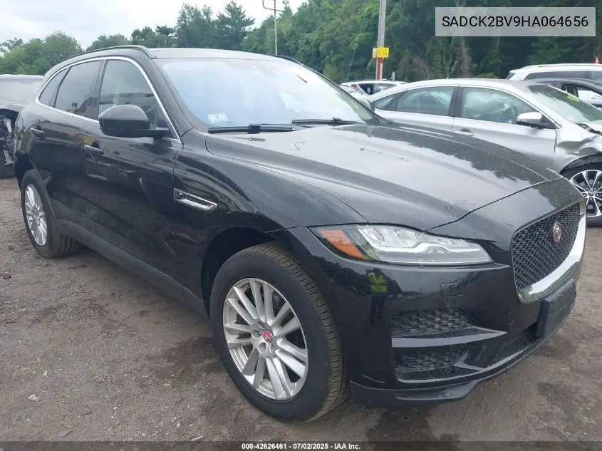 2017 Jaguar F-Pace 35T Prestige VIN: SADCK2BV9HA064656 Lot: 42626461
