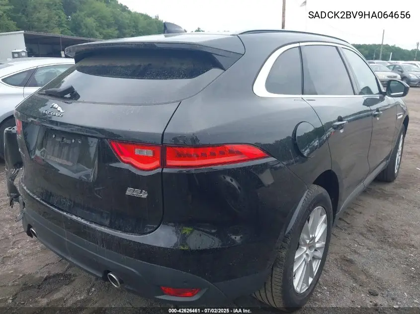 2017 Jaguar F-Pace 35T Prestige VIN: SADCK2BV9HA064656 Lot: 42626461