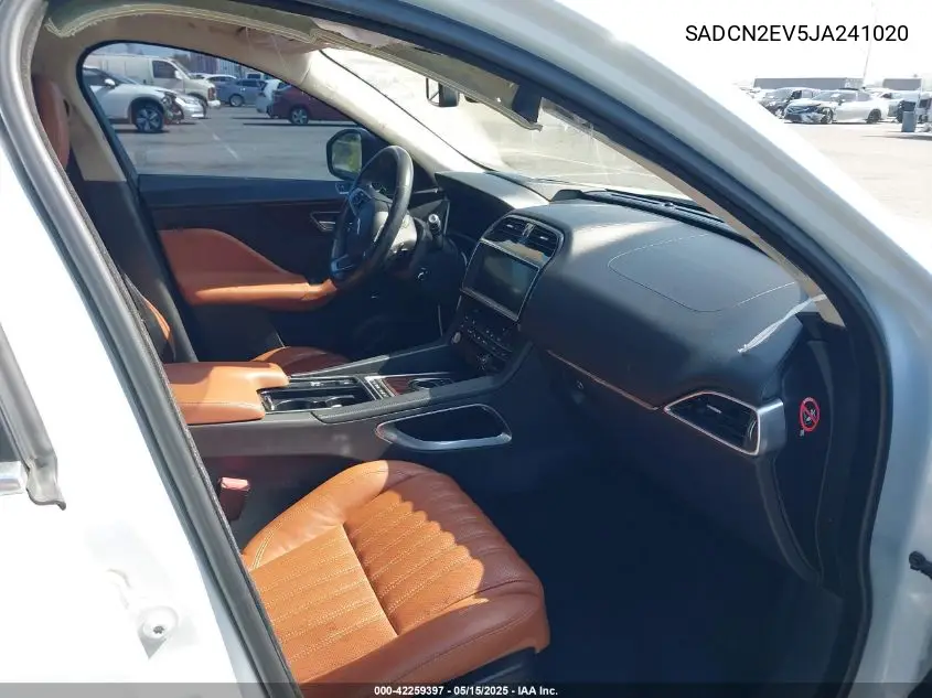 2018 Jaguar F-Pace 35T Portfolio VIN: SADCN2EV5JA241020 Lot: 42259397