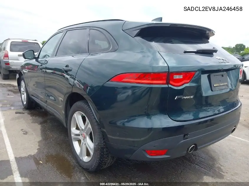 2018 Jaguar F-Pace 35T R-Sport VIN: SADCL2EV8JA246458 Lot: 42286431
