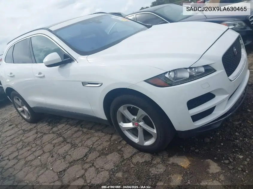 2020 Jaguar F-Pace Premium P300 Awd Automatic VIN: SADCJ2GX9LA630465 Lot: 41961069