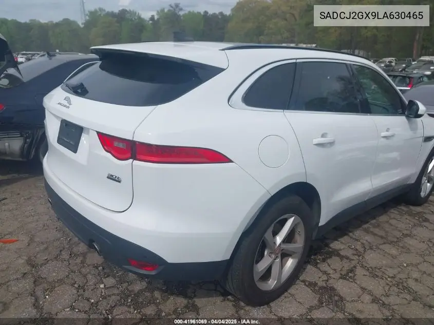 2020 Jaguar F-Pace Premium P300 Awd Automatic VIN: SADCJ2GX9LA630465 Lot: 41961069
