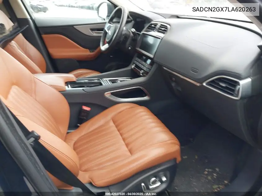 2020 Jaguar F-Pace Portfolio P300 Awd Automatic VIN: SADCN2GX7LA620263 Lot: 42027320