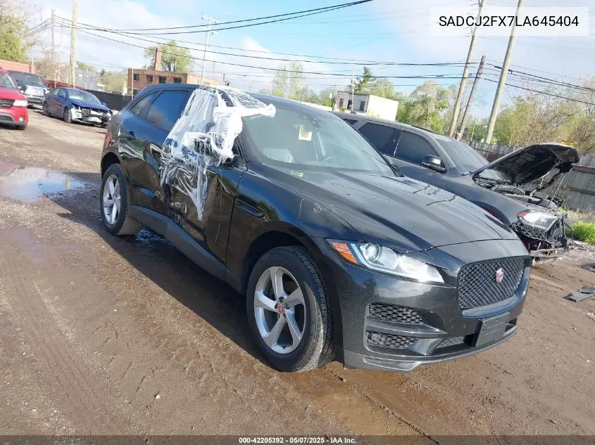 2020 Jaguar F-Pace Premium P250 Awd Automatic VIN: SADCJ2FX7LA645404 Lot: 42205392